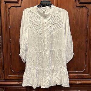 Elegant White Women's Top